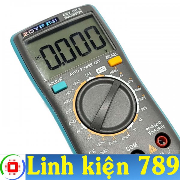 Đồng hồ vạn năng ZOYI ZT-81 đo điện đa năng